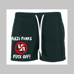 Dead Kennedys - Nazi Punks Fuck Off!  plavky s motívom - plavkové pánske kraťasy s pohodlnou gumou v páse a šnúrkou na dotiahnutie vhodné aj ako klasické kraťasy na voľný čas